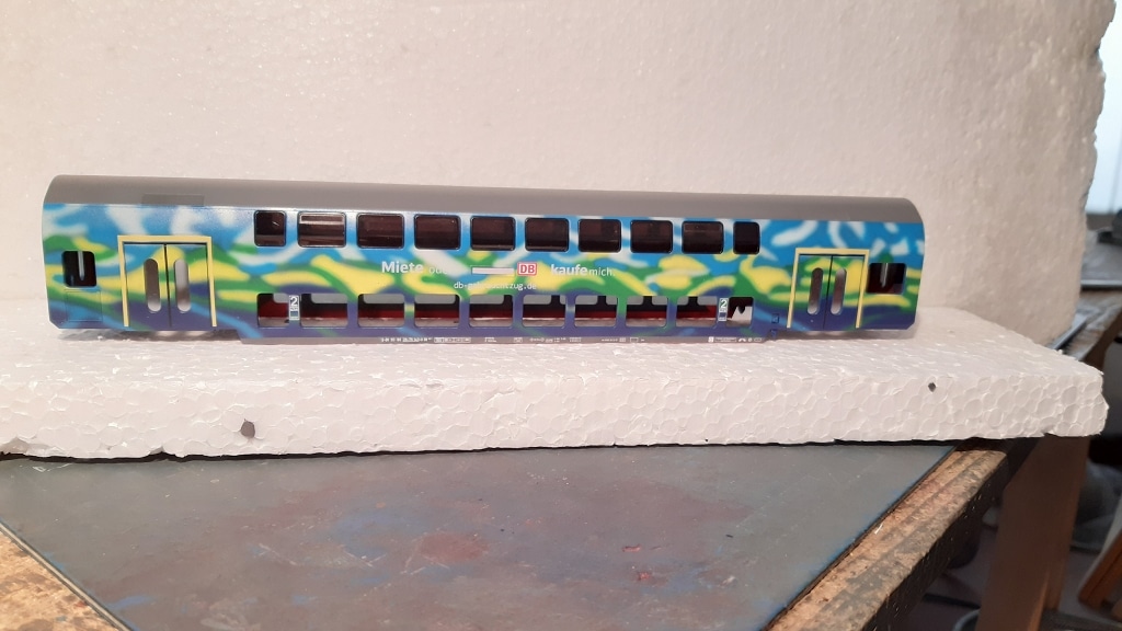 Doppelstockwagen 2. Klasse Miete mich - Kaufe mich DB Gebrauchtzug Touristikdesign Basis Piko