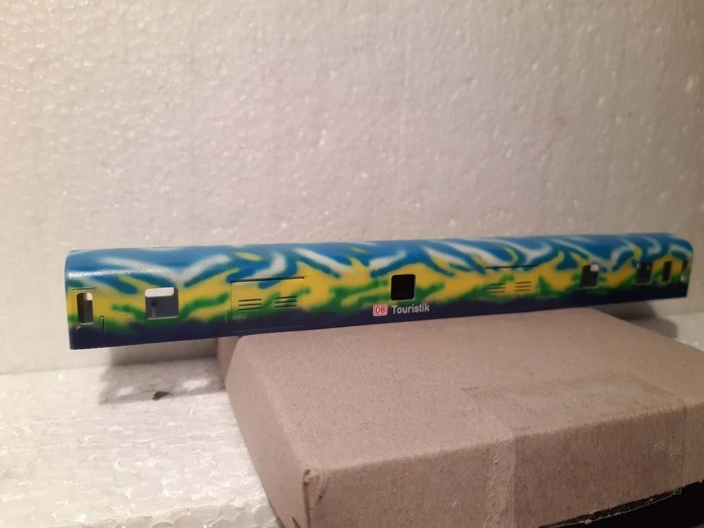 Gepäckwagen DB Reise und TouristikTouristikdesign auf Basis TT 3D Druck Resin