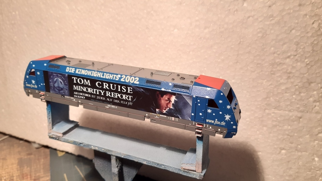 BR 101 083 DB Minority Report Tom Cruise auf Basis Tillig BR 101