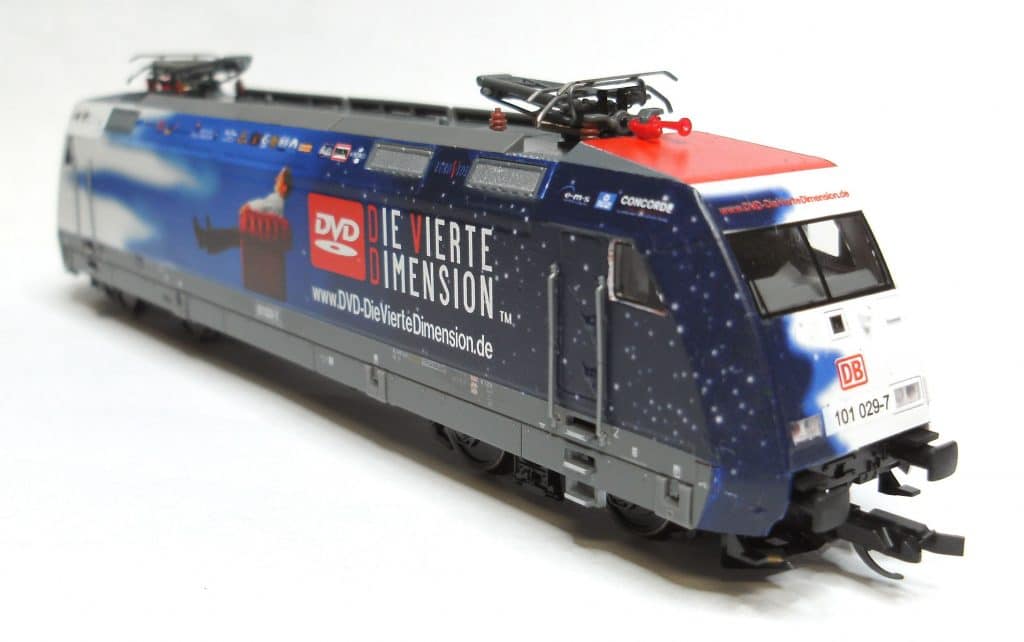 BR 101 029 DVD DB Die vierte Dimension auf Basis Piko TT