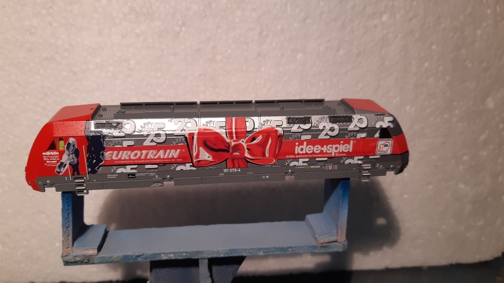 BR 101 078 Idee + Spiel auf Basis Tillig TT