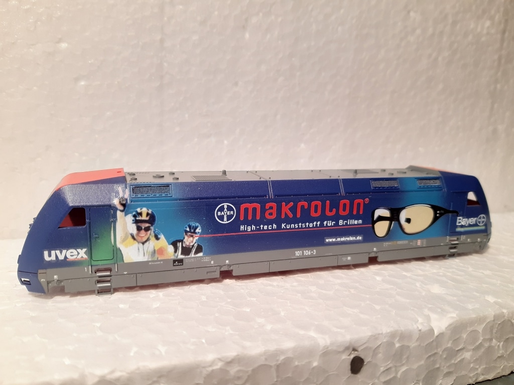 BR 101 106 DB Makrolon auf Basis Tillig TT