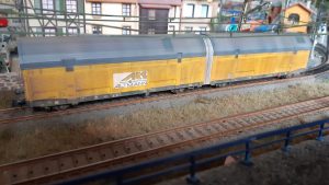 Autotransporter ARS Altmann gealtert Modell Roco