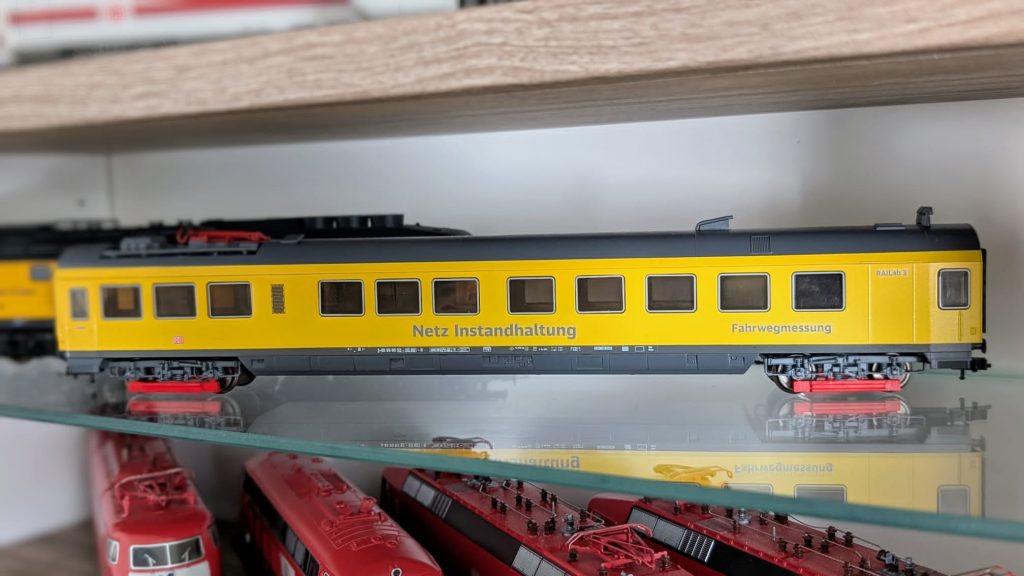 RAILab3 Messwagen Netz Instandhaltung auf Basis Fleischmann H0