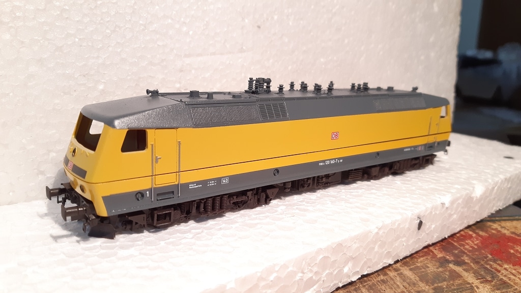 BR 120 502 DB Systemtechnik auf Basis Fleischmann H0