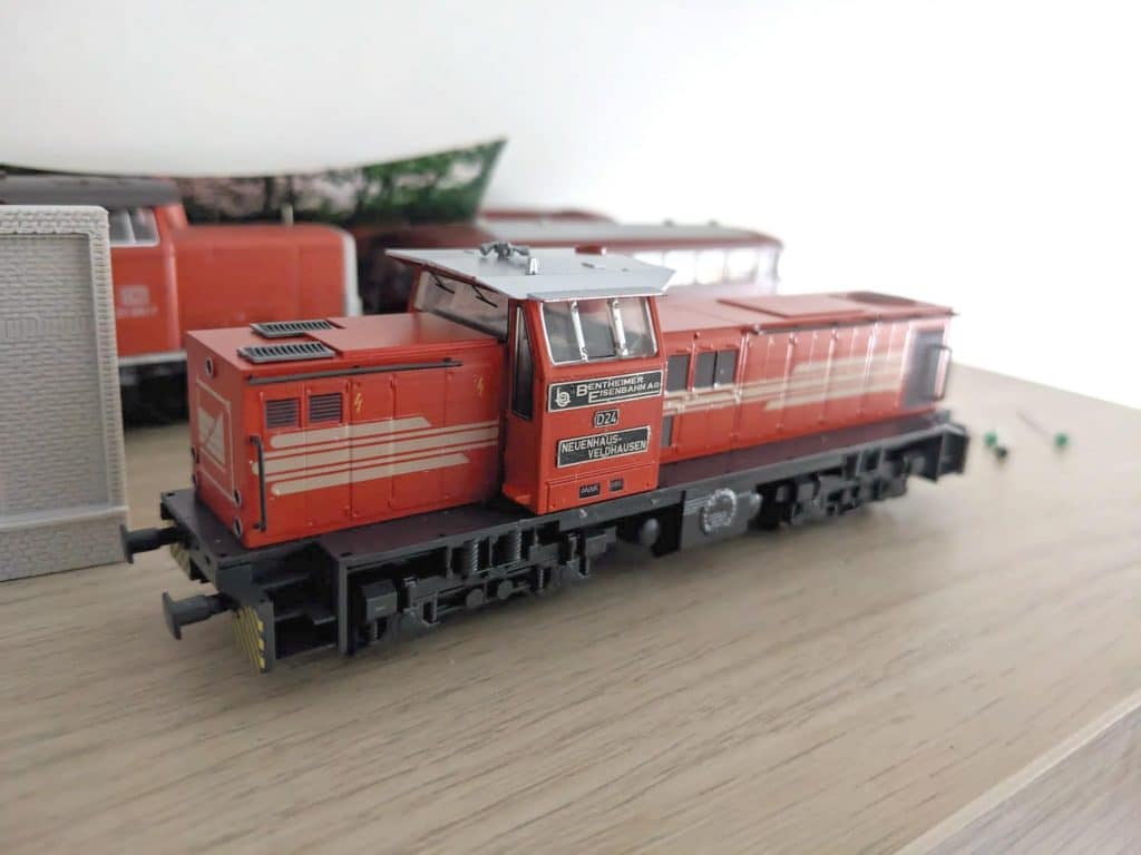 D24 der Bentheimer Eisenbahn auf Basis Liliput HO