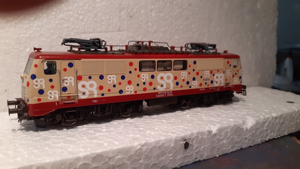 BR 111 213 Smart Rail auf Basis Fleischmann H0