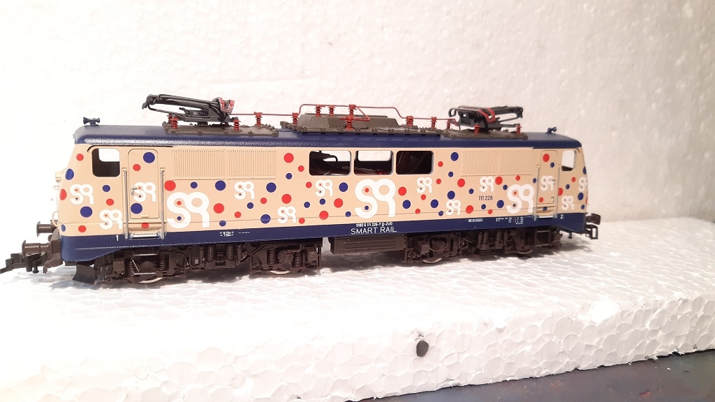 BR 111 226 Smart Rail als H0 Modell auf Basis Fleischmann