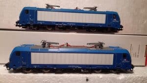 BR 187 931 und BR 187 930 Umgestaltung von LTE Lord of Rails auf SRI Rail Invest mit Sicken statt Panel