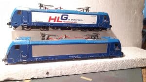 BR 187 931 und BR 187 930 Umgestaltung von LTE Lord of Rails auf SRI Rail Invest mit Sicken statt Panel