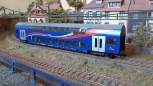 Doppelstockwagen SRI auf Basis Märklin 1:100