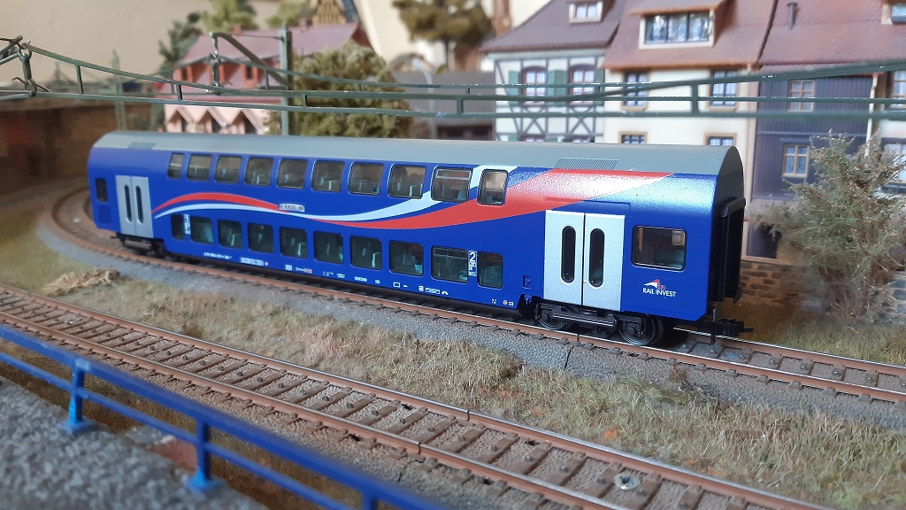 Doppelstockwagen SRI auf Basis Märklin 1:100