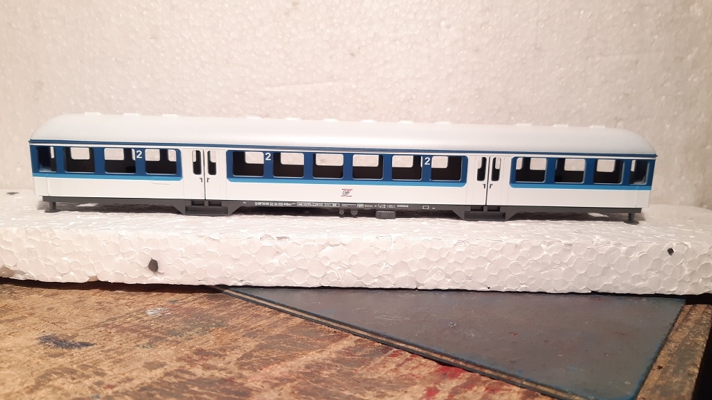 Personenwagen GfF auf Basis Roco 1:100