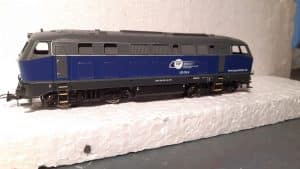 BR 225 030 der Eisenbahn Gesellschaft Potsdam am Basis Roco BR 215