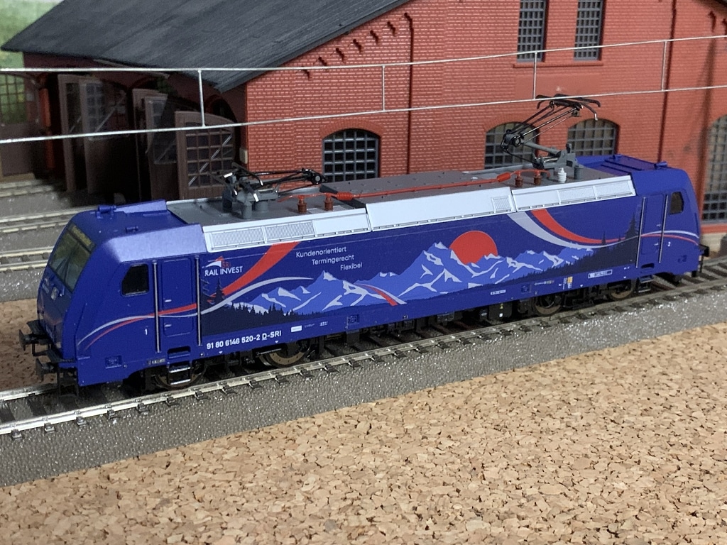 BR 146 520 SRI Rail Invest neues Design 2025 Nord-Süd auf Basis Piko H0