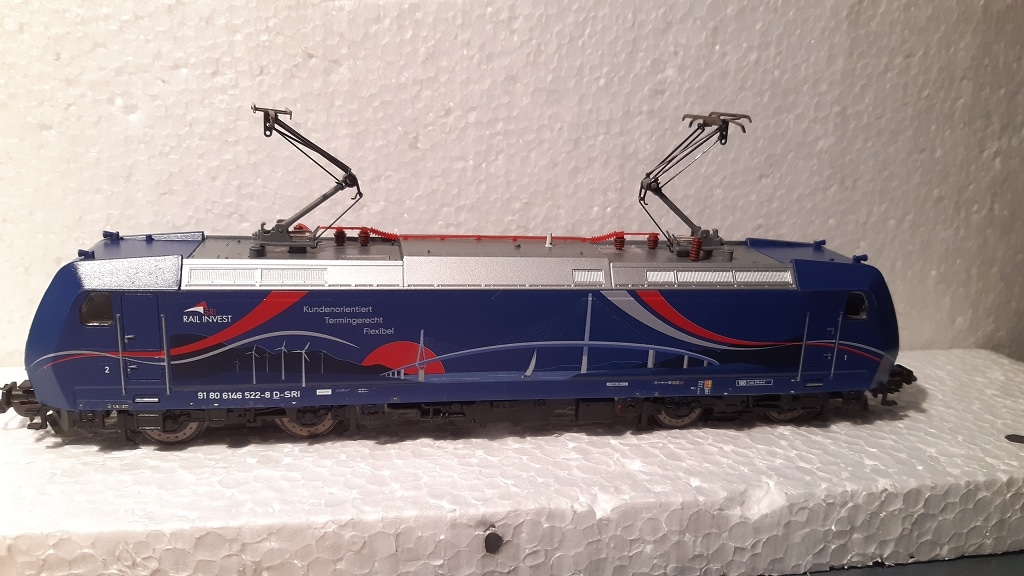 BR 146 522 SRI Rail Invest neues Design 2025 Nord-Süd auf Basis Piko H0