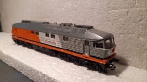 BR 232 909 Intertourex auf Basis Roco H0