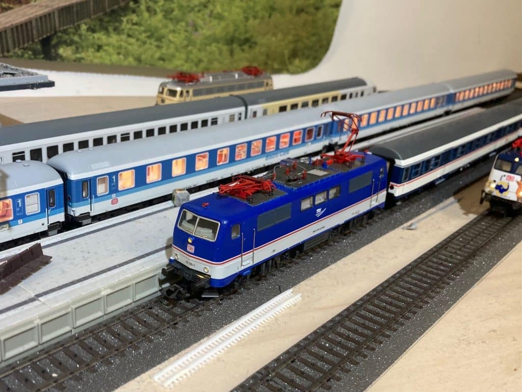 BR 111 130 TRI Train Rent Intail auf Basis Märklin H0
