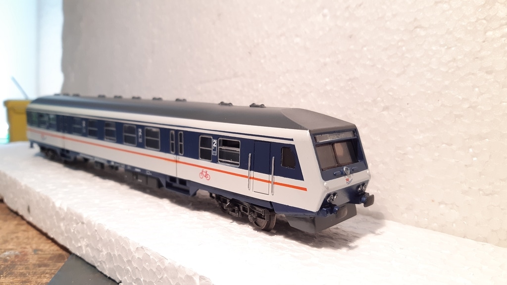Wittenberger Steuerwagen TRI Längenmaßstab 1:100  auf Basis Roco/3D Druck H0
