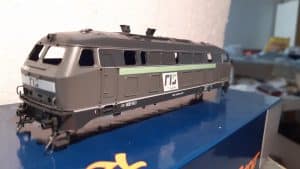 BR 218 469 RIS Regio Infra Service Sachsen auf Basis Roco H0