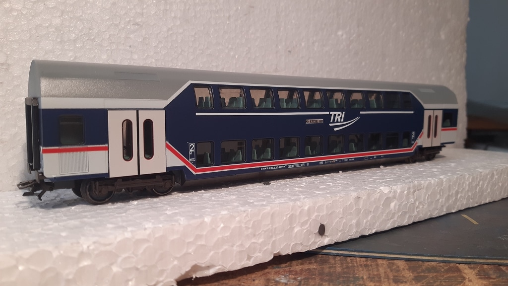 Doppelstockwagen 2. Klasse TRI auf Basis Märklin H0