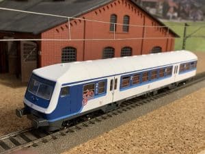 Wittenberger Steuerwagen GfF 3D Druck Basis Roco Fahrwerk 1:100 = 26,4cm